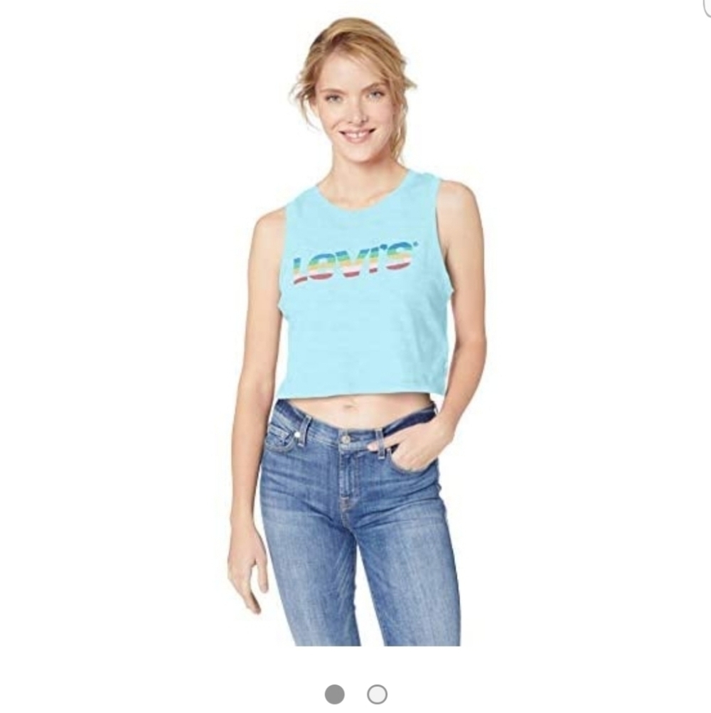 LEVI'S Graphic Crop Top